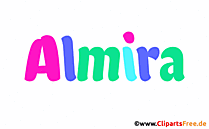 Almira Vorname für Mädchen - Seltene Babynamen als Bilder