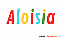 Aloisia Mädchenname für Baby als Gif-Bild