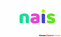 Anais Vorname für Baby - Weibliche Vornamen als animierte Buchstaben