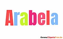 Arabela Vorname - Namensbilder für Frauen