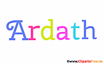 Ardath Mädchenvorname - Bilder mit Namen