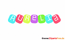 Aurelia schöner Vorname für Mädchen als Gif