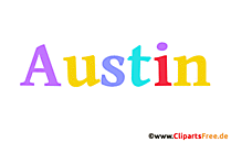 Austin Vorname - Animierte Bilder mit Mädchennamen