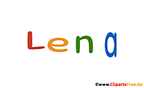 Lena Mädchenname Anigif animiert