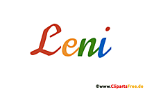 Leni Vorname Mädchen Gif animiert