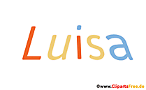 Luisa Mädchenname Gif animiert