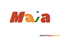 Maja Mädchenname Anigif animiert