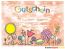 Gutschein Vordruck kostenlos zum Drucken