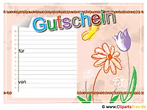 Gutschein Vorlage kostenlos