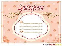 Gutscheine Vorlagen kostenlos ausdrucken