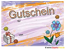 Gutschein Vorlagen kostenlos downloaden