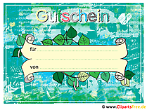Gutschein zum Drucken Gutschein zum Drucken