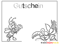 Malvorlage Gutschein Malvorlage Gutschein