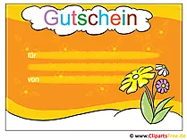 Gutschein Vorlage zum Drucken und Verschenken