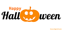 31. Oktober Happy Halloween Schriftzug als PNG-Bild transparent