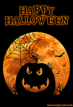 31. Oktober Halloweeen E-Card zum Drucken und Versenden