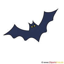 Cartoon Fledermaus - Gif zu Halloween
