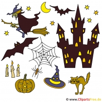Cliparten Helloween