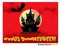 9 Tage bis Halloween Gif Animation