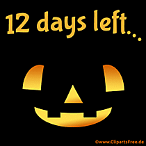 Bild 12 Tage bis Halloween Gif-Animation