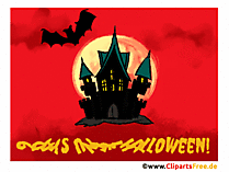 9 Tage Halloween Countdown Gif-Clipart
