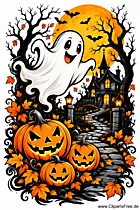 Halloween-Clipart zum Herunterladen