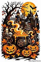 Halloween Motiv zum Herunterladen
