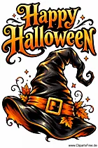 Happy Halloween Clip Art gratis