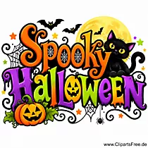 Spooky Halloween Clipart
