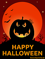 Halloween pompoen clipart