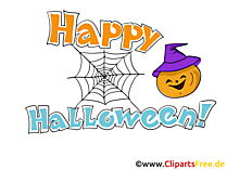 Lustige Grüße zu Halloween Cliparts, Bilder, Cartoons