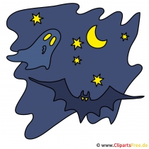 Nachthimmel -Bilder zu Halloween