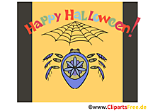 Spinne Cliparts zu Halloween
