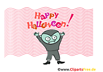 Vampir Clipart, Bild, Cartoon zu Halloween
