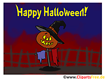 Digitale Grusskarte Happy Halloween