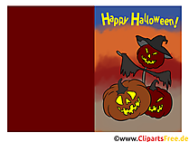 Einladungskarten für Halloween-Parties