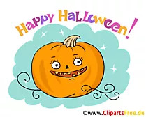 Happy Halloween greeting card