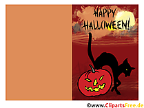 Halloween Einladungen kostenlos downloaden