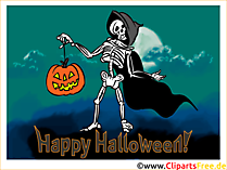 Halloweenkarte kostenlos versenden