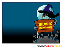 Walpurgisnacht Grusskarte