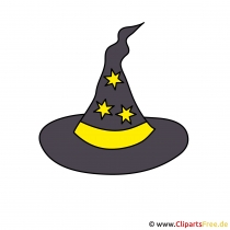 Zauberermütze Clipart zu Halloween