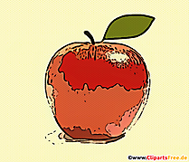 Apfel Pop Art Bild