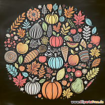 Clipart kostenlos Herbst, Ernte