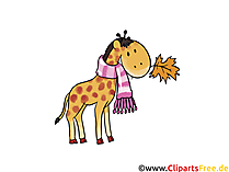 Clipart Zoo, Giraffe, Tier