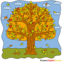 Eiken clipart - herfstfoto's