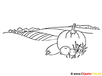 Herbst Bild zum Malen