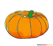 Kürbis Illustration, Grafik, Cartoon