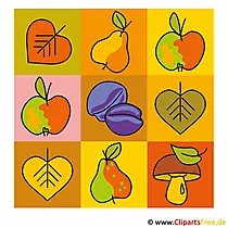 Herbst Bilder mit Obst gratis