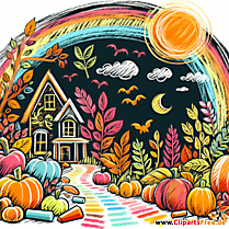 Oktober Clipart