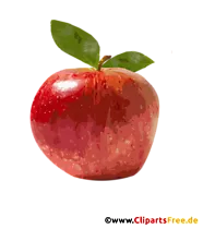 Rotapfel PNG Clipart mit transparentem Background